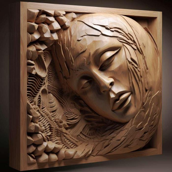 نموذج ثلاثي الأبعاد لآلة CNC 3D Art 